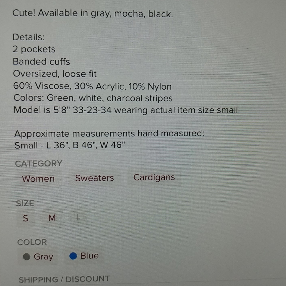 Cardigan - Picture 5 of 5